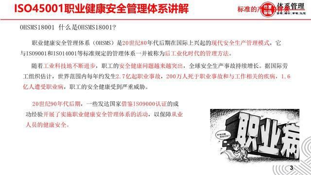 |凯发k8官网体育【体系管理】ISO45001-2018职业